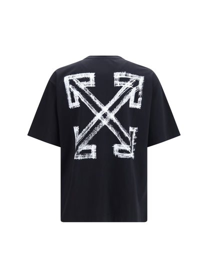 Off-White Motion Arrow Skate T-shirt - Black