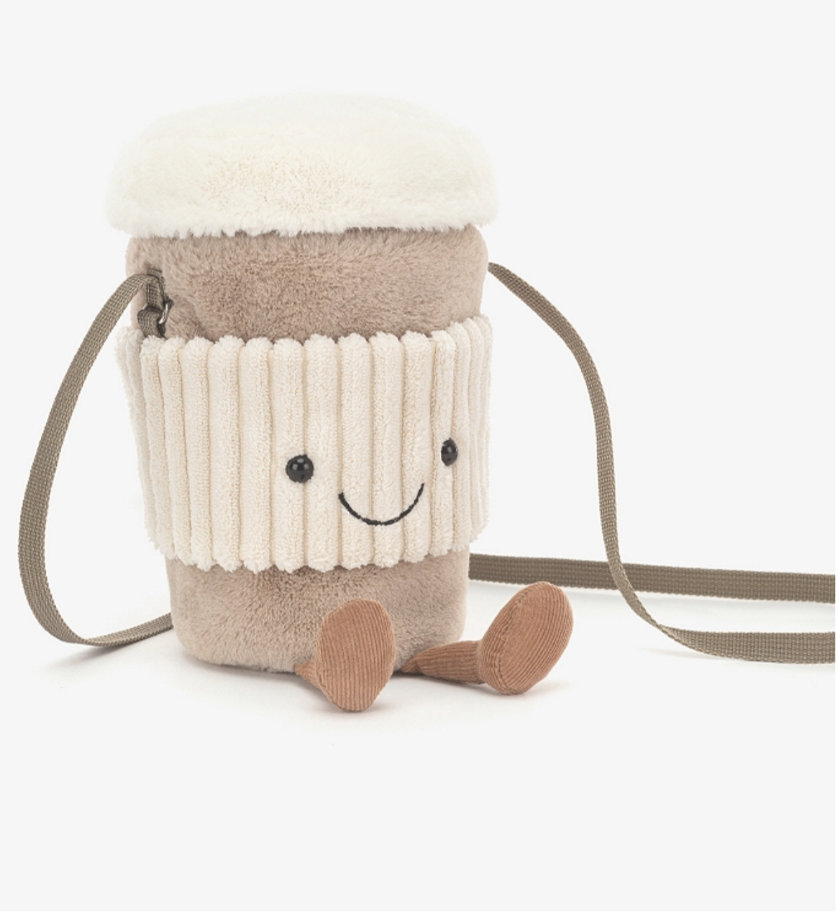 Jellycat coffee to go bag