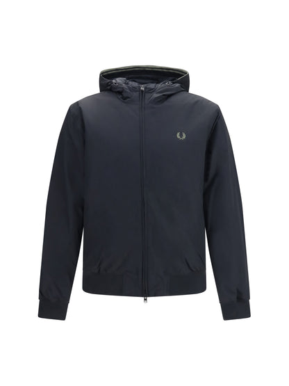 Fred Perry Brentham Hooded Jacket - Black