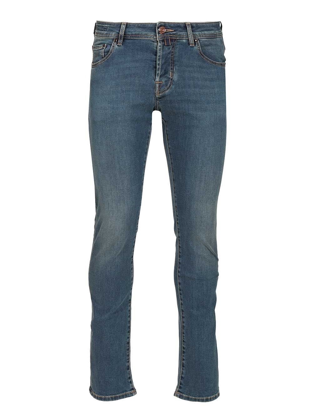 Jacob Cohen Super Slim Fit "Nick" Jeans - Blue