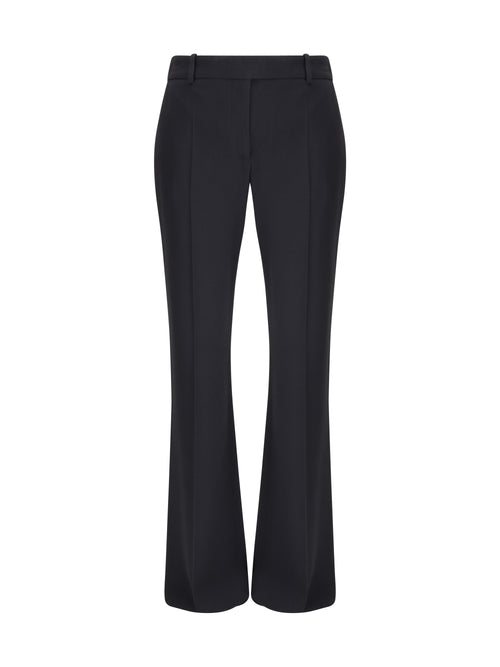 Alexander McQueen Flared Pants - Black
