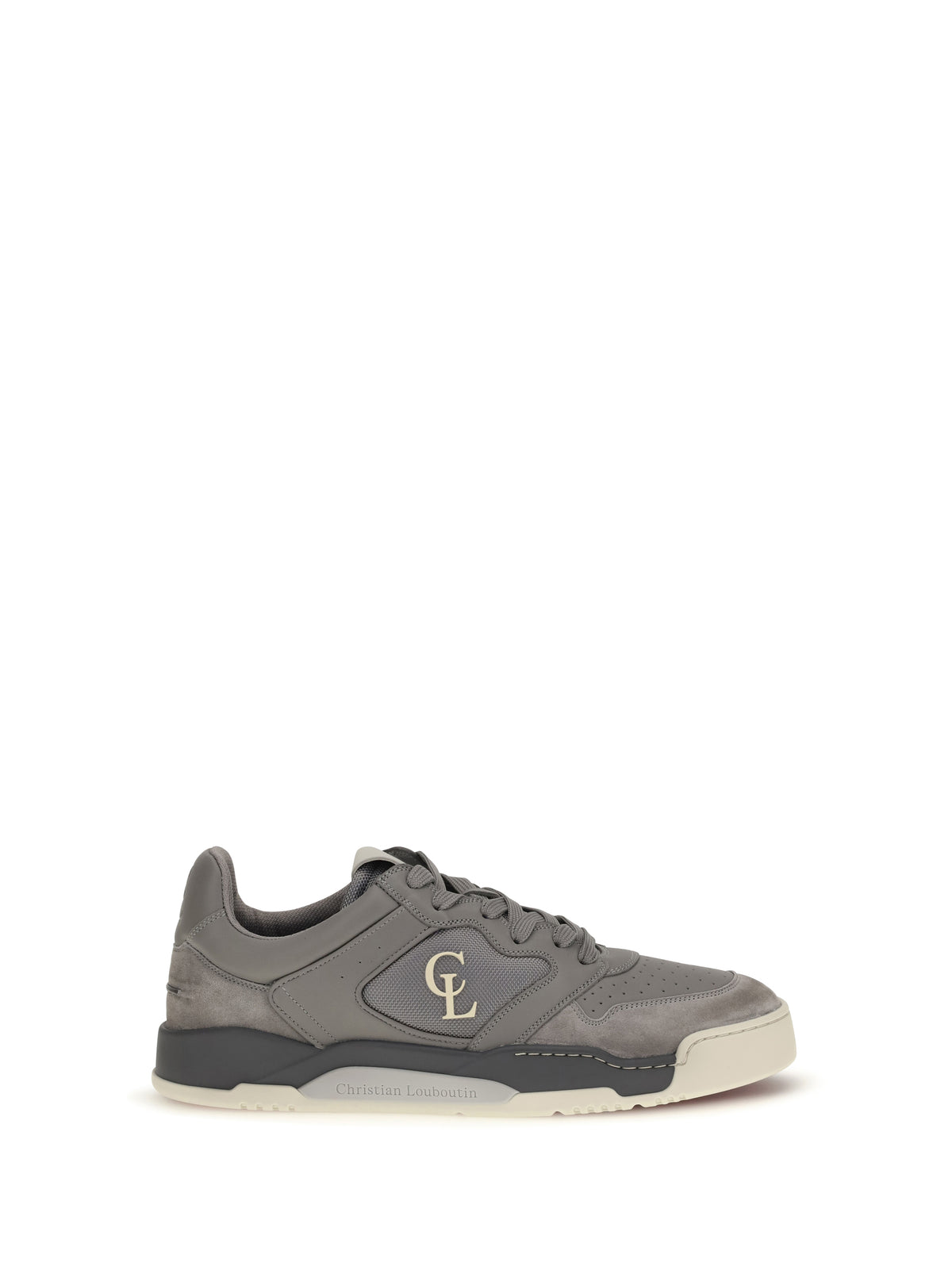 Christian Louboutin Basketball 1 Retro Sneakers - Phantom Grey