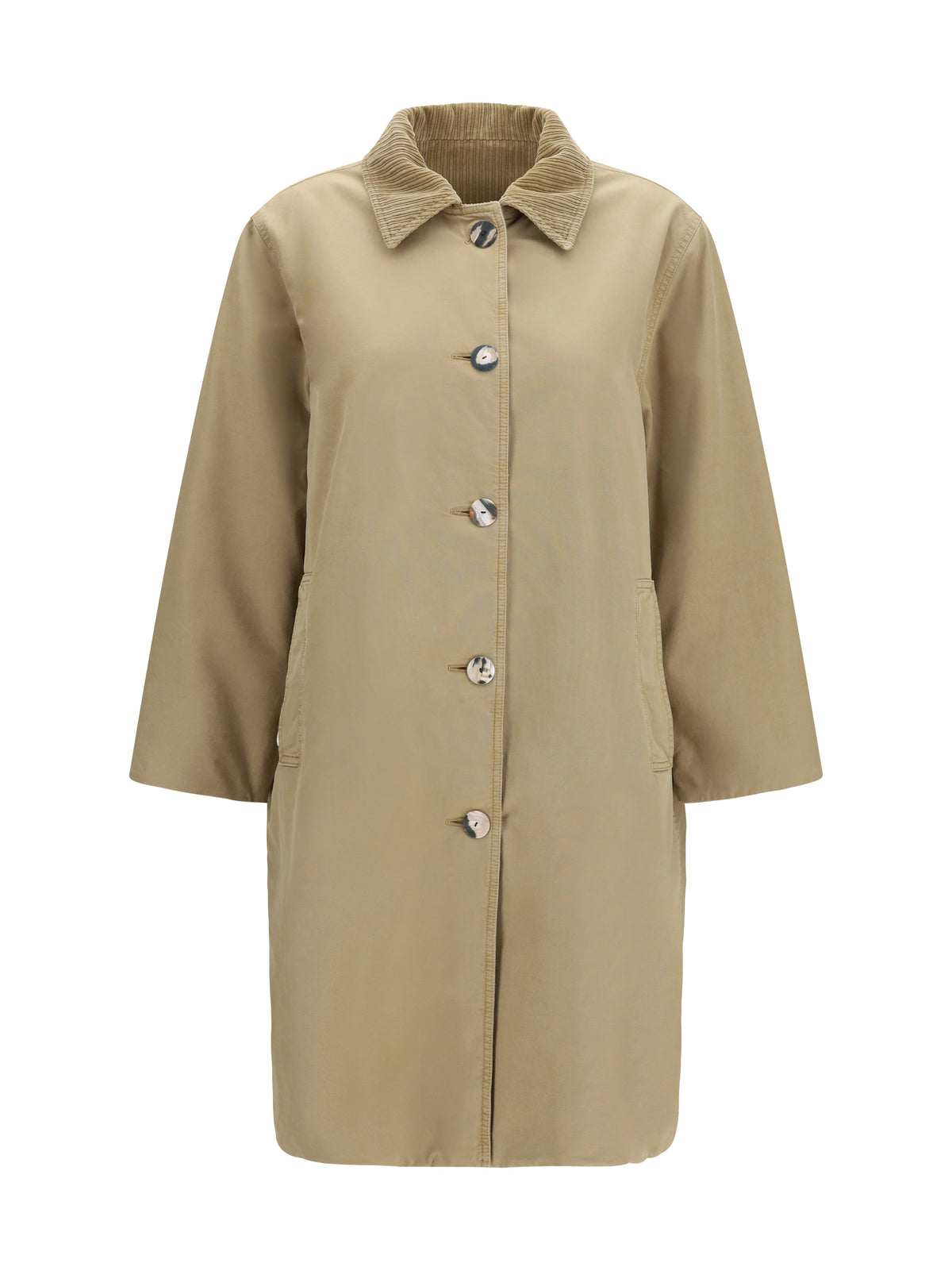 The Row Etoli cotton Coat - Beige