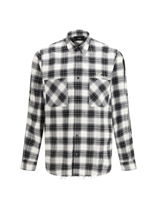 AMIRI Oversized plaid Shirt