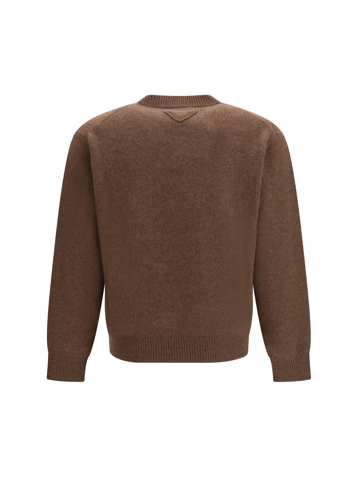 Prada Cashmere crewneck Sweater - Cacao