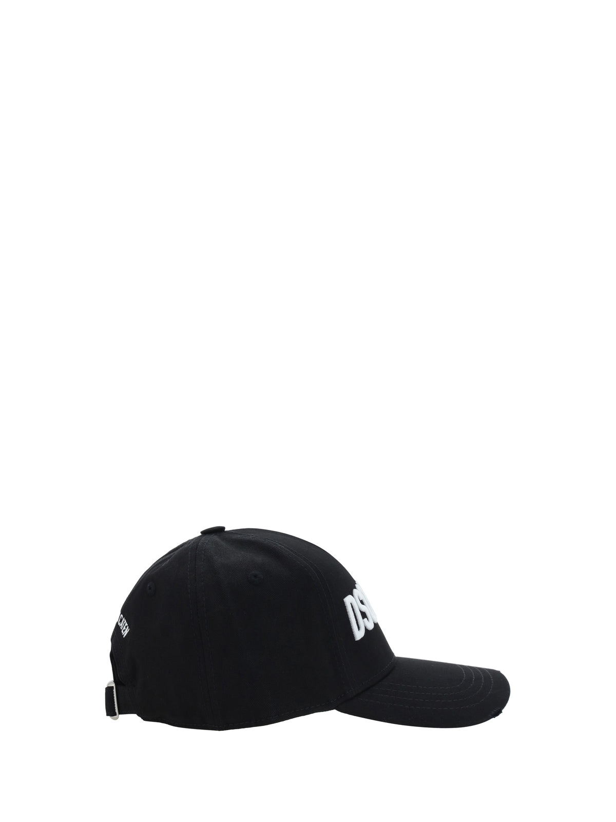 Dsquared2 Logoed Baseball Hat - Nero+Bianco