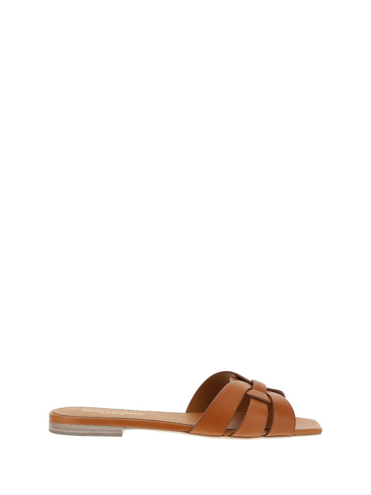 SAINT LAURENT Leather Sandals