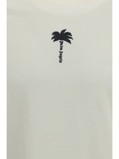 Palm Angels Palm Tree Statement T-shirt - Off White - Black