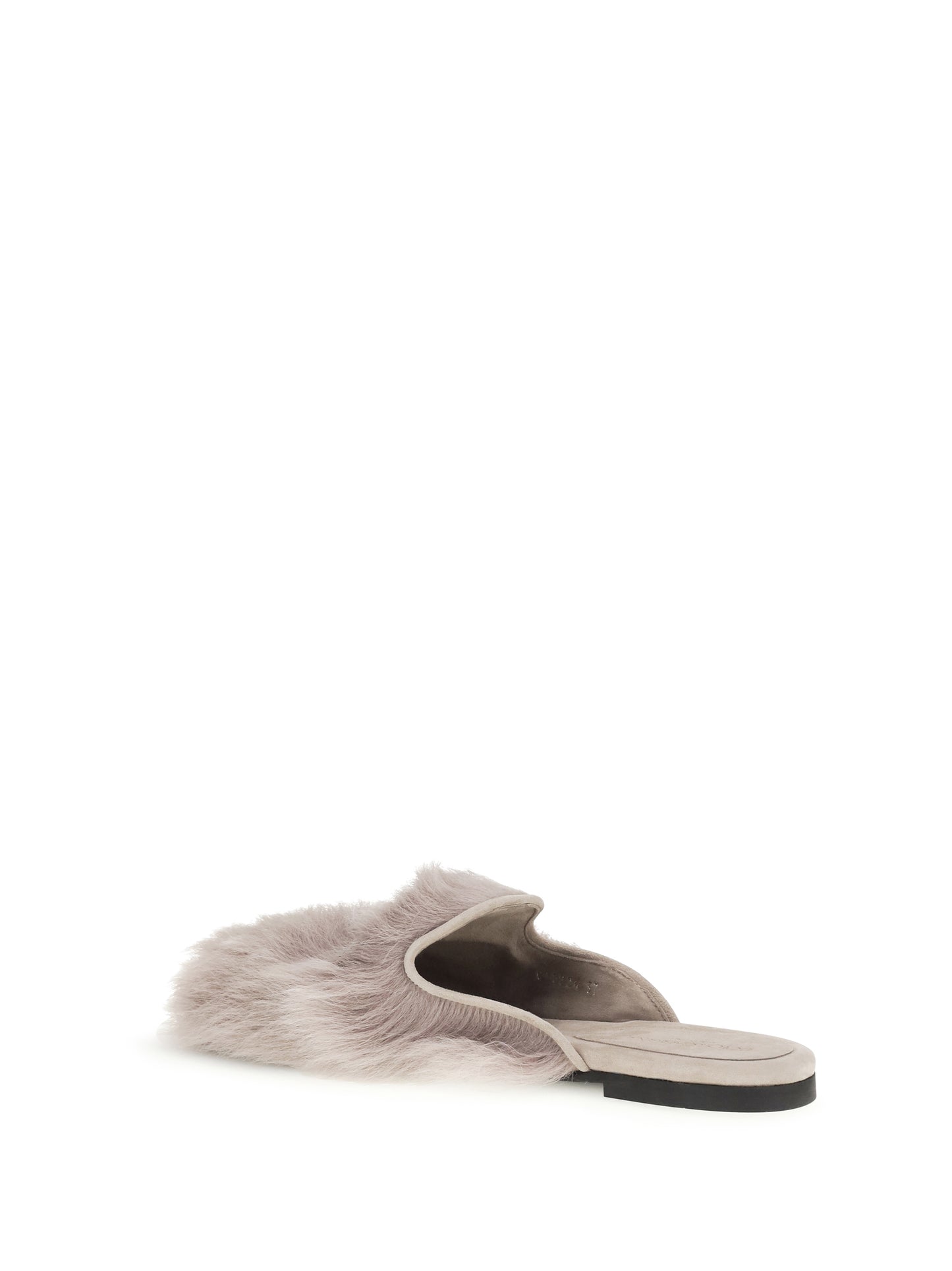 DOLCE & GABBANA Sheepskin Mules