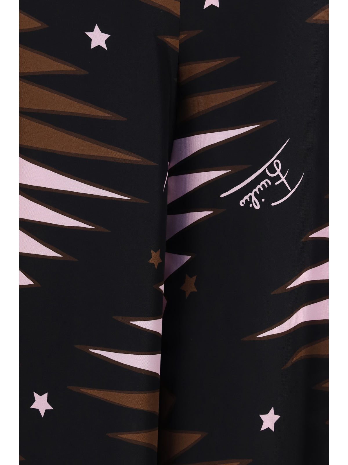 Pucci Silk Twill Pants - Khaki Pink