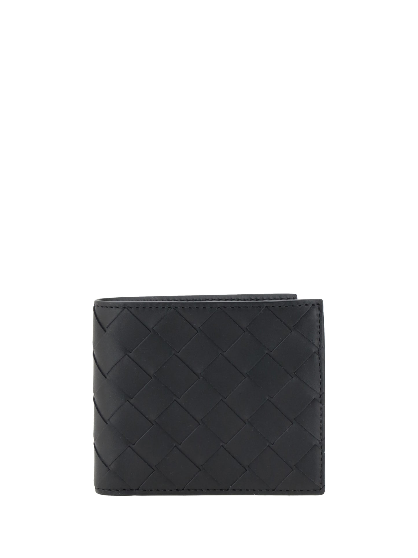BOTTEGA VENETA Bifold leather Intrecciato Wallet