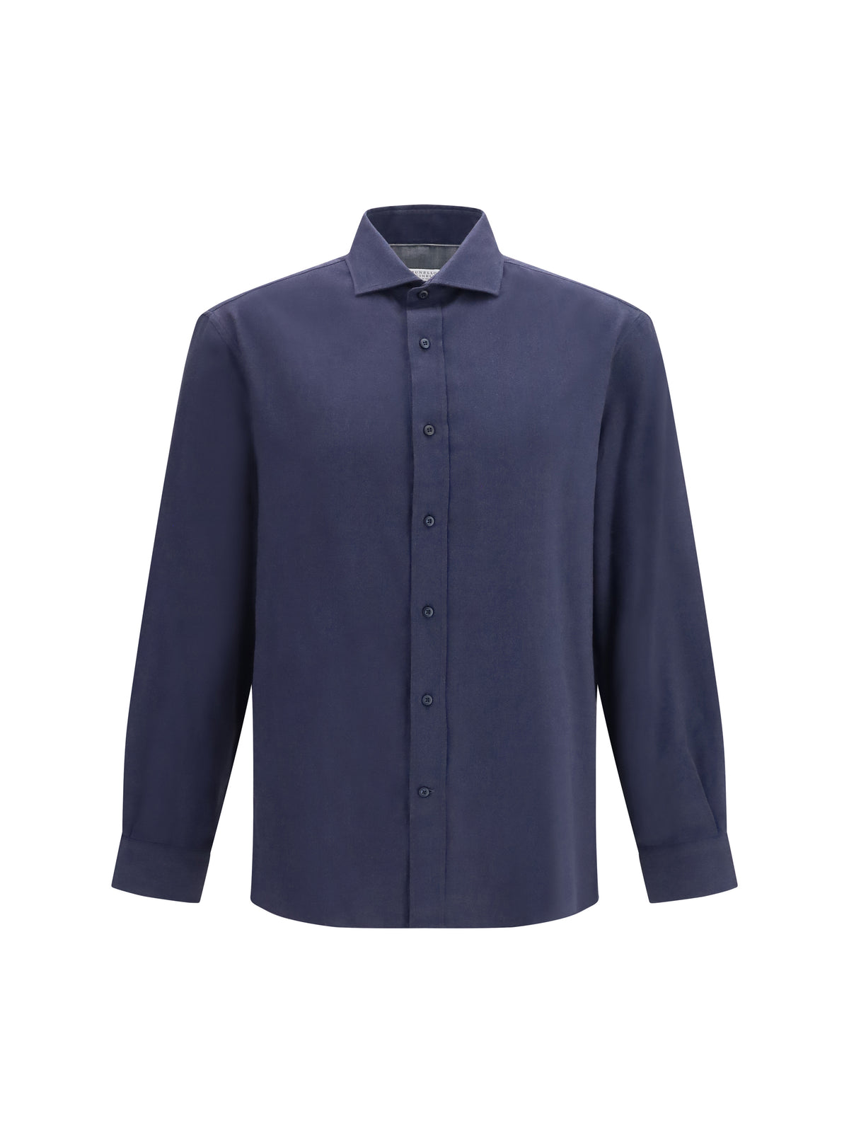 Brunello Cucinelli Cotton Shirt - Navy