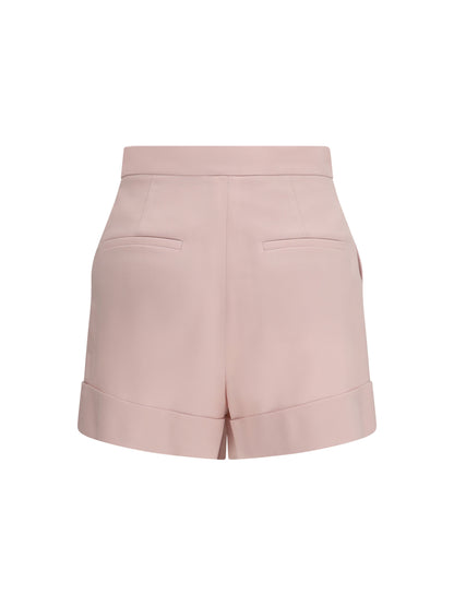 MAX MARA Mohair and silk canvas Shorts