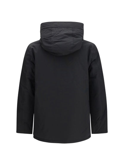 Woolrich Arctic Anorak in Ramar Cloth Down Jackets - Black