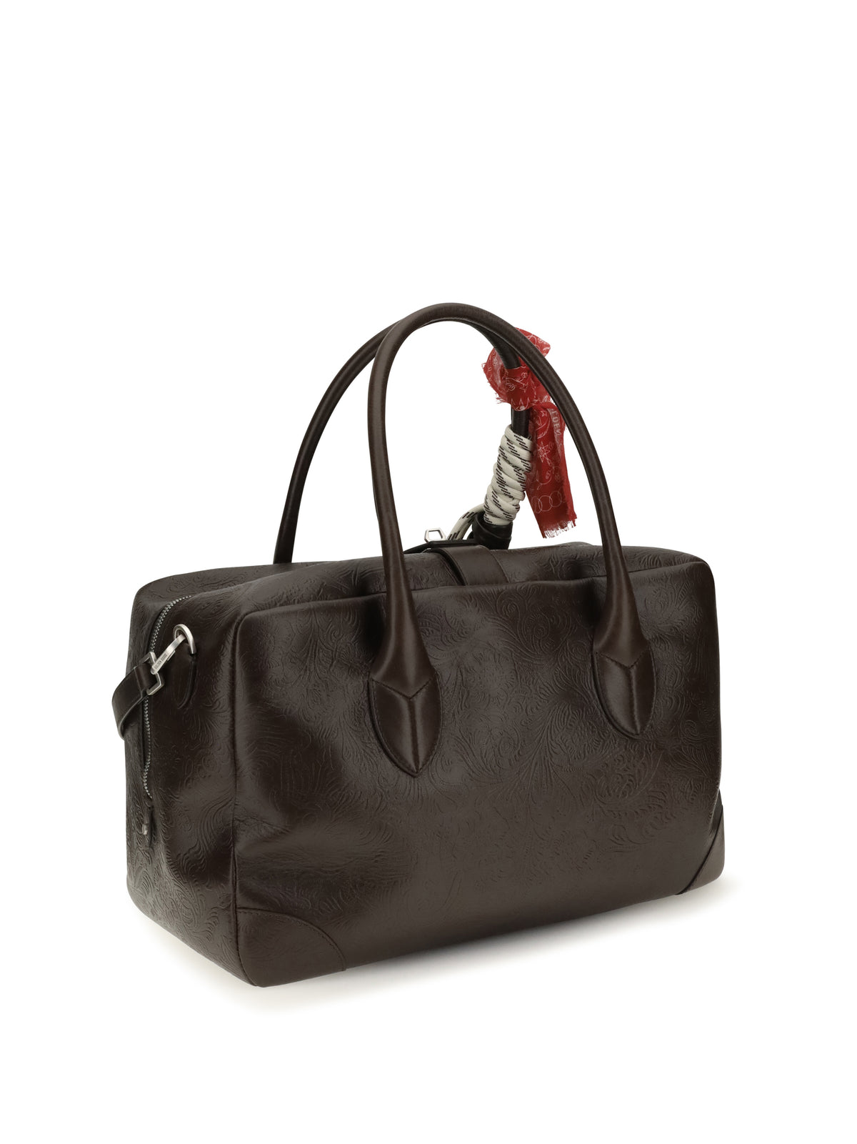 Golden Goose Vita Medium leather Travel Bag - Mahogany