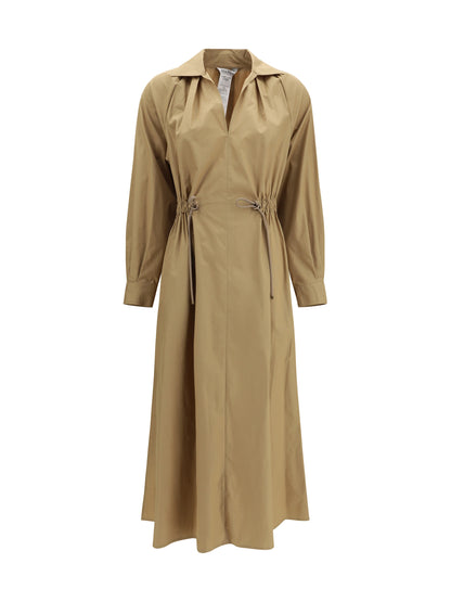 MAX MARA Pedaggi midi Dress in cotton poplin