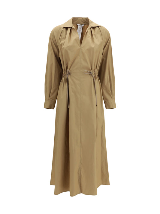 MAX MARA Pedaggi midi Dress in cotton poplin