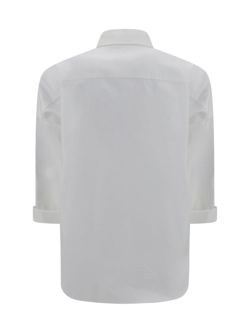 Brunello Cucinelli Shiny monili Shirt - White