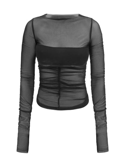 Rick Owens Tempio Bandeau Top - Black