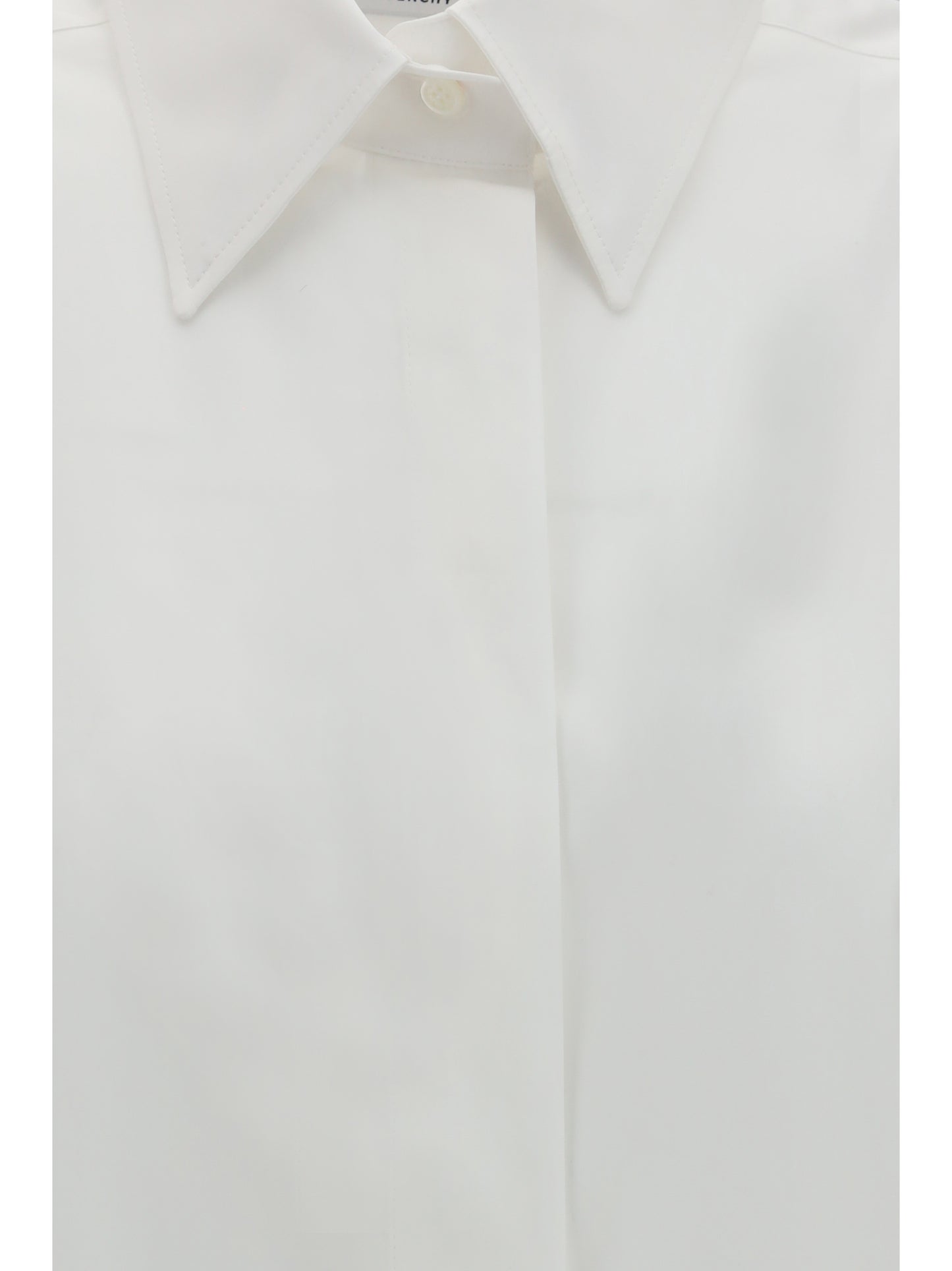 GIVENCHY Backless cotton Shirt