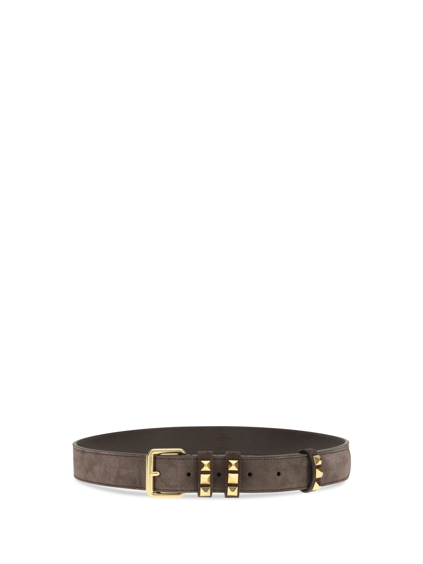 VALENTINO GARAVANI Suede Belt with Rockstuds