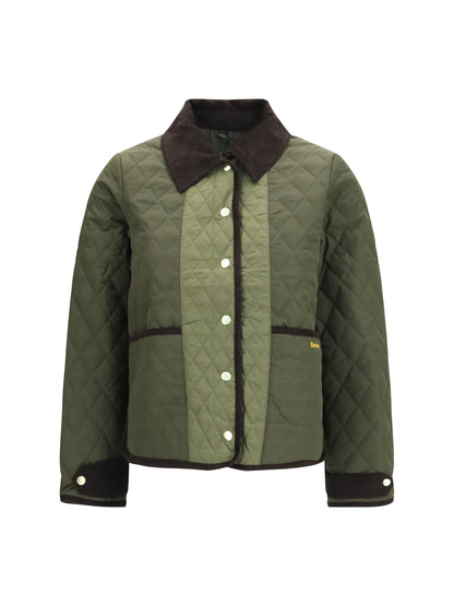 Barbour Ainsdale quilted Jacket - Olive/Fern/Shad Classic