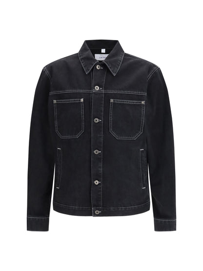 OFF-WHITE Arrow Zip Skate denim Jacket