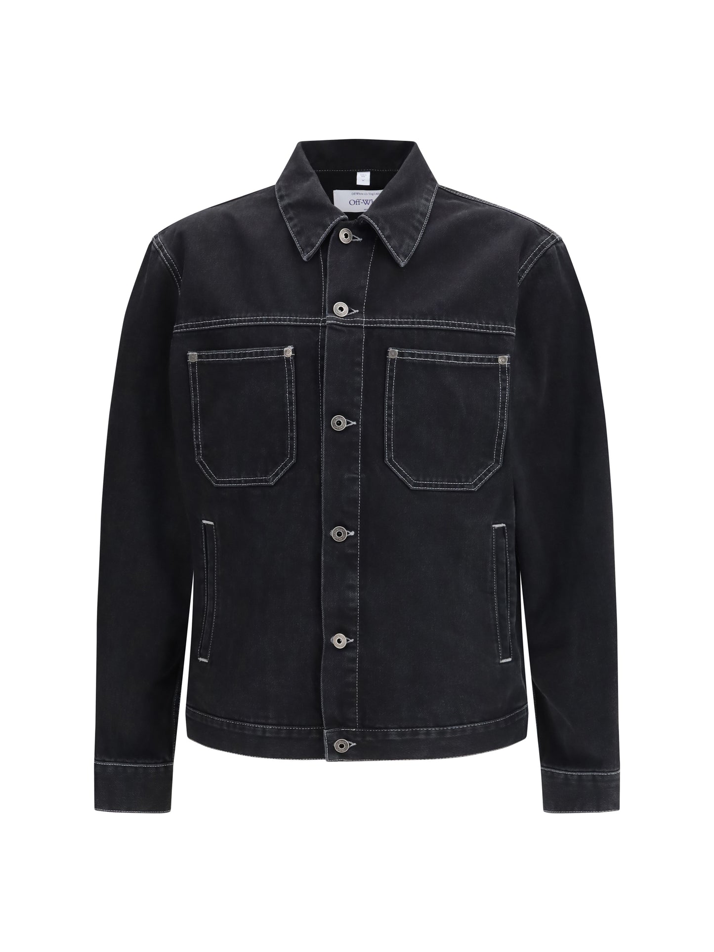 OFF-WHITE Arrow Zip Skate denim Jacket