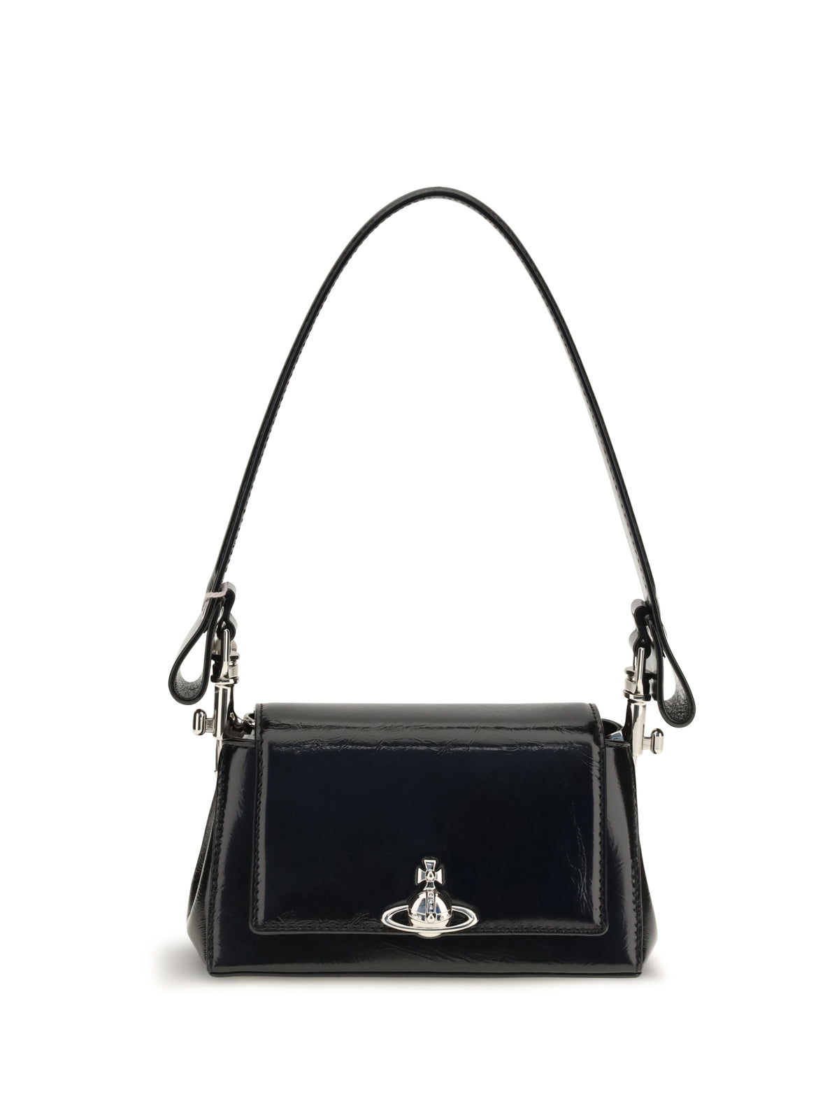 Vivienne Westwood Small Hazel Shoulder Bag - Black
