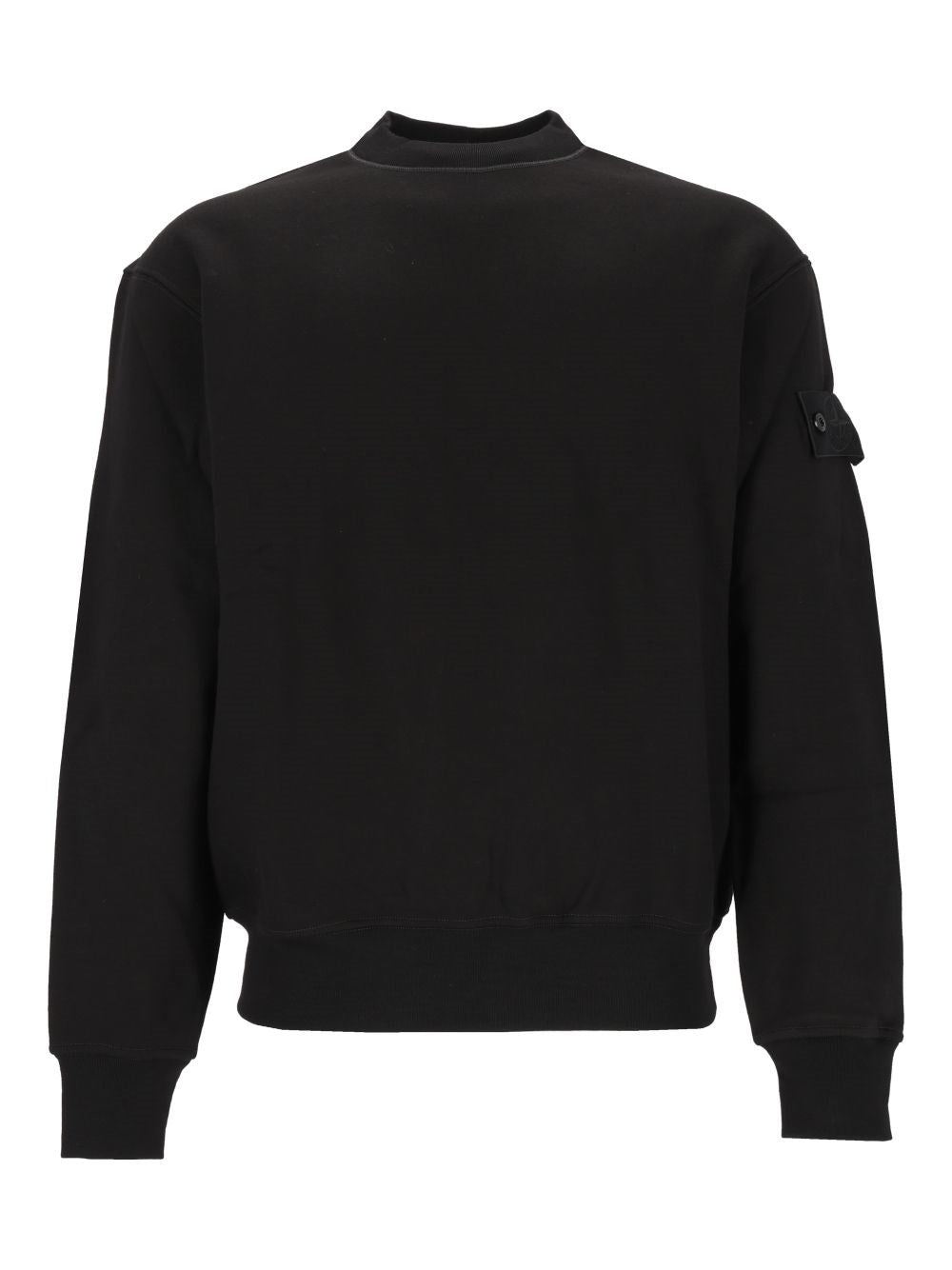 Stone Island Crewneck Sweatshirt - Black