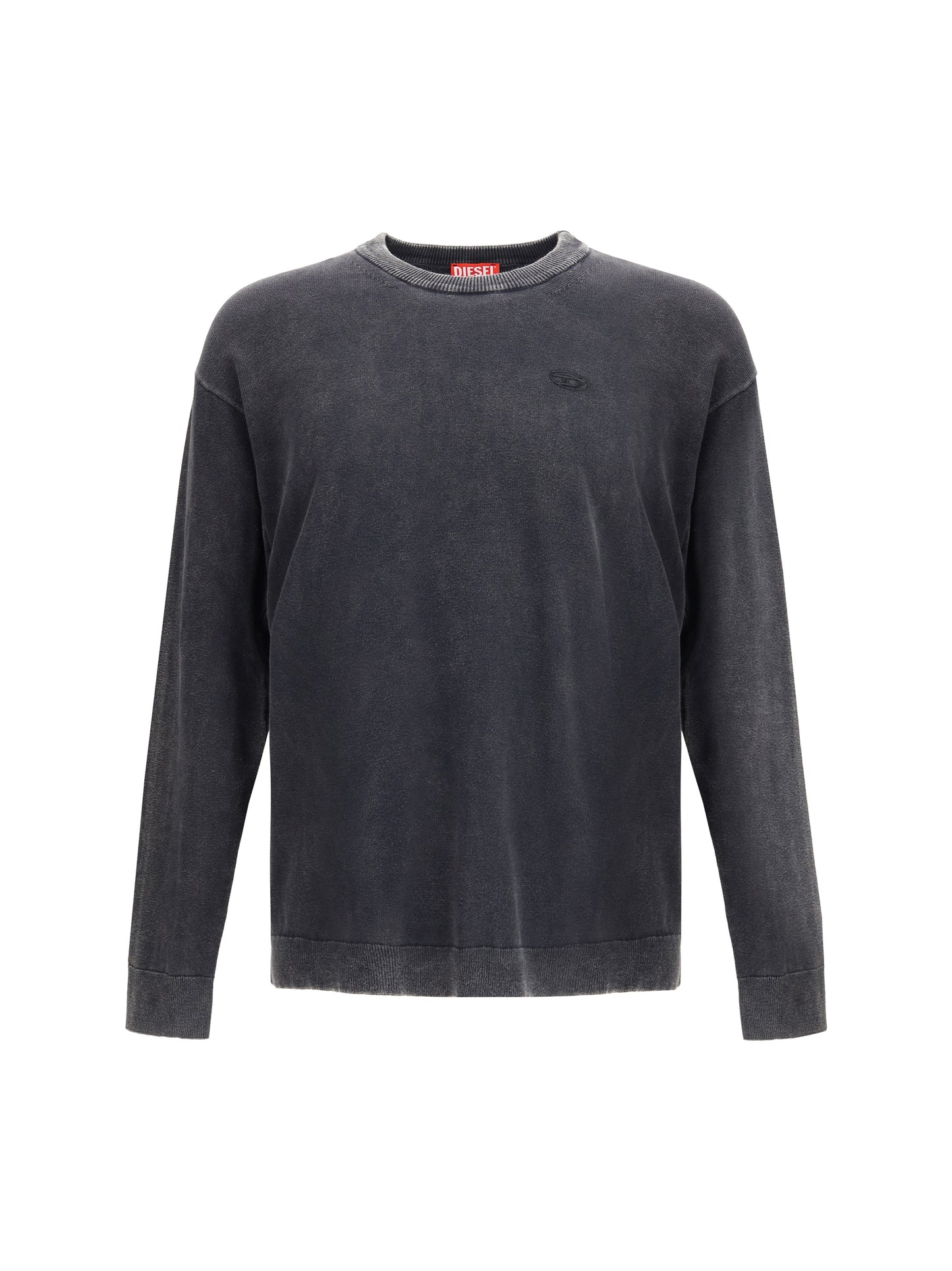 DIESEL Acid-wash crew-neck Sweatshirt