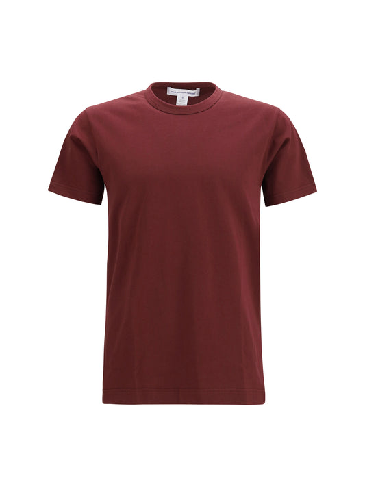 COMME DES GARÇONS SHIRT Short-sleeved cotton crewneck T-shirt