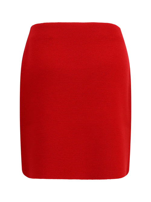 Fabiana Filippi Wool Skirt - Red