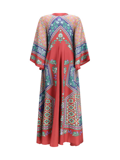 La Double J Silk twill Magnifico Dress - Regalia Placée