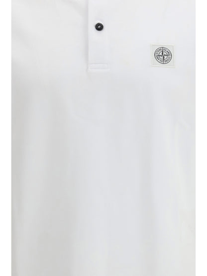 STONE ISLAND Short-sleeved Polo Shirt
