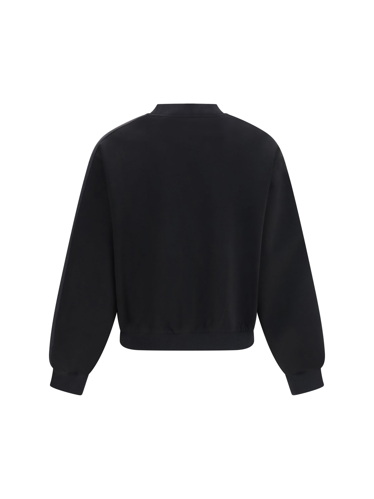 Moose Knuckles Mix Media crewneck Sweater - Black