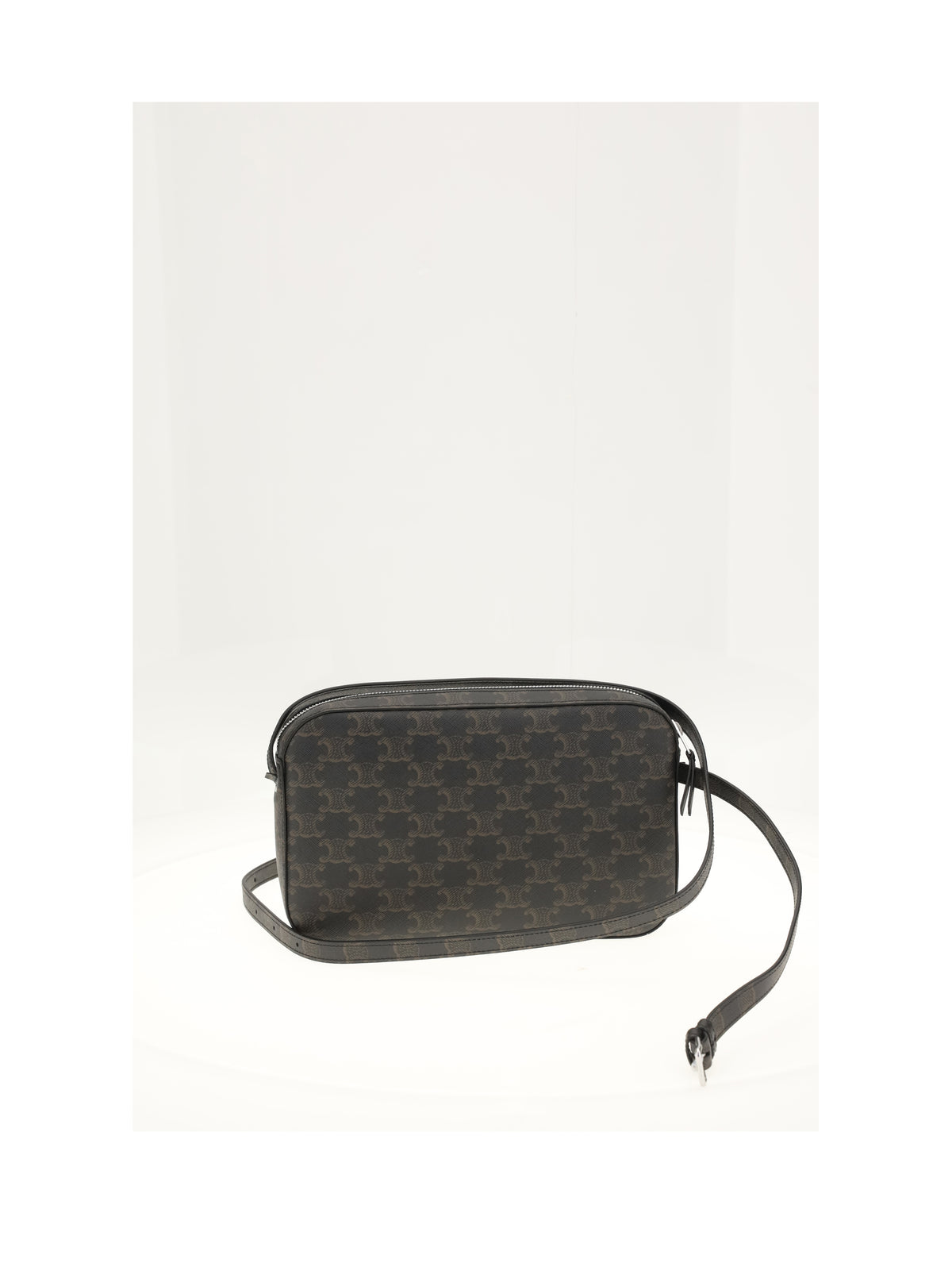 Celine MESSENGER WITH CHARM - Black / Tan