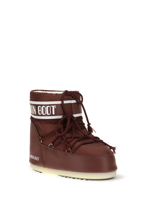 Moon Boot Icon Low Boots - Burgundy