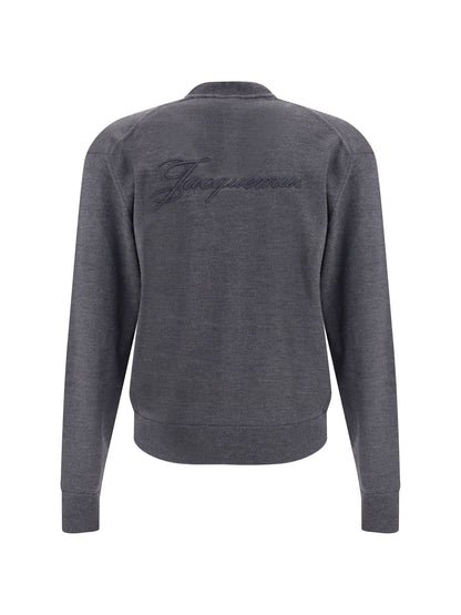 JACQUEMUS V-neck Merino Wool Cardigan