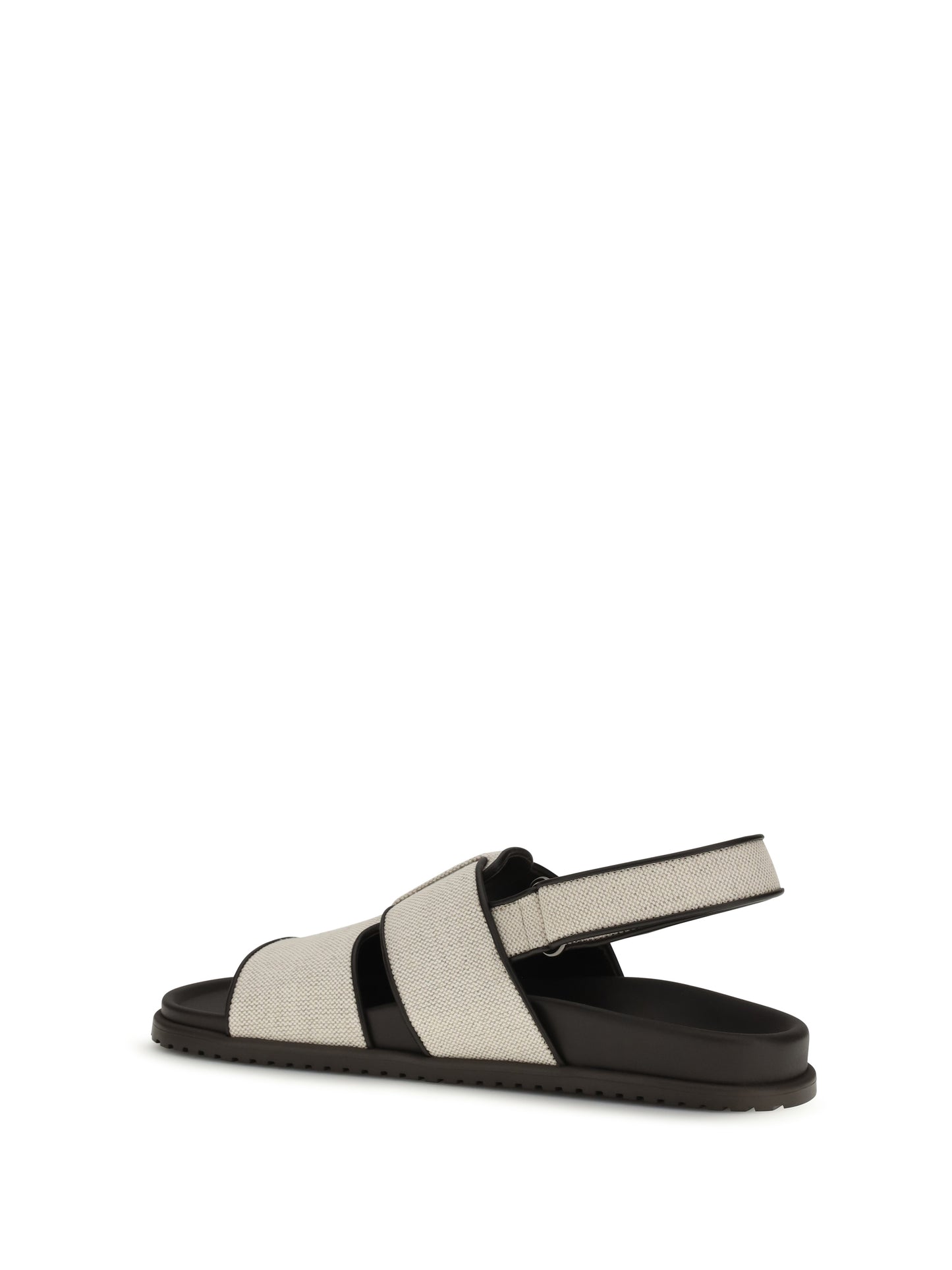 DOLCE & GABBANA Fabric and leather Sandals