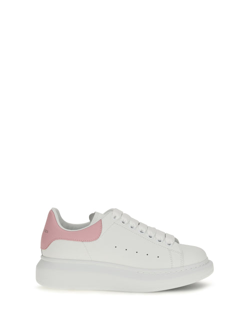 Alexander McQueen Oversize leather Sneakers - White