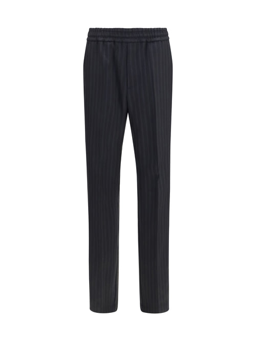 Versace Greek Monogram Pants - Black