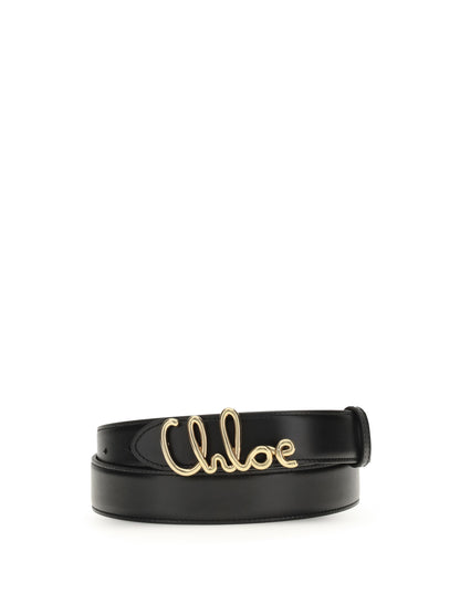Chloé Iconic Belt - Black