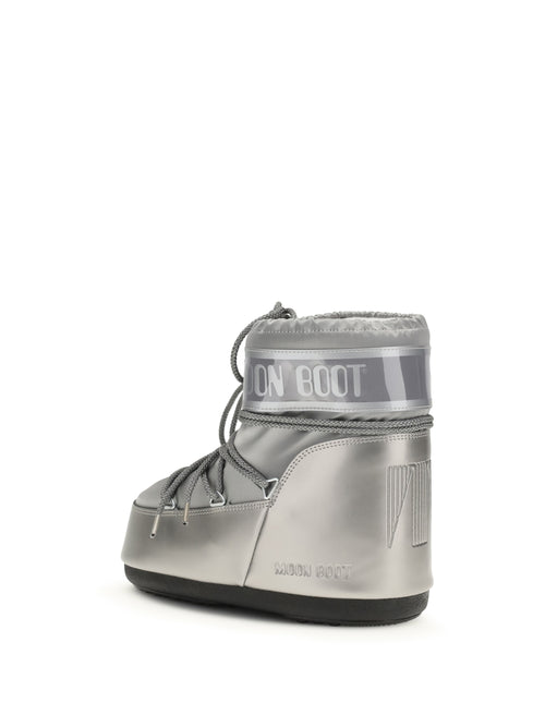 Moon Boot Icon Glance Boots - Silver