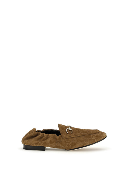 GUCCI GG suede Loafers