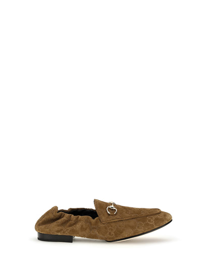 GUCCI GG suede Loafers