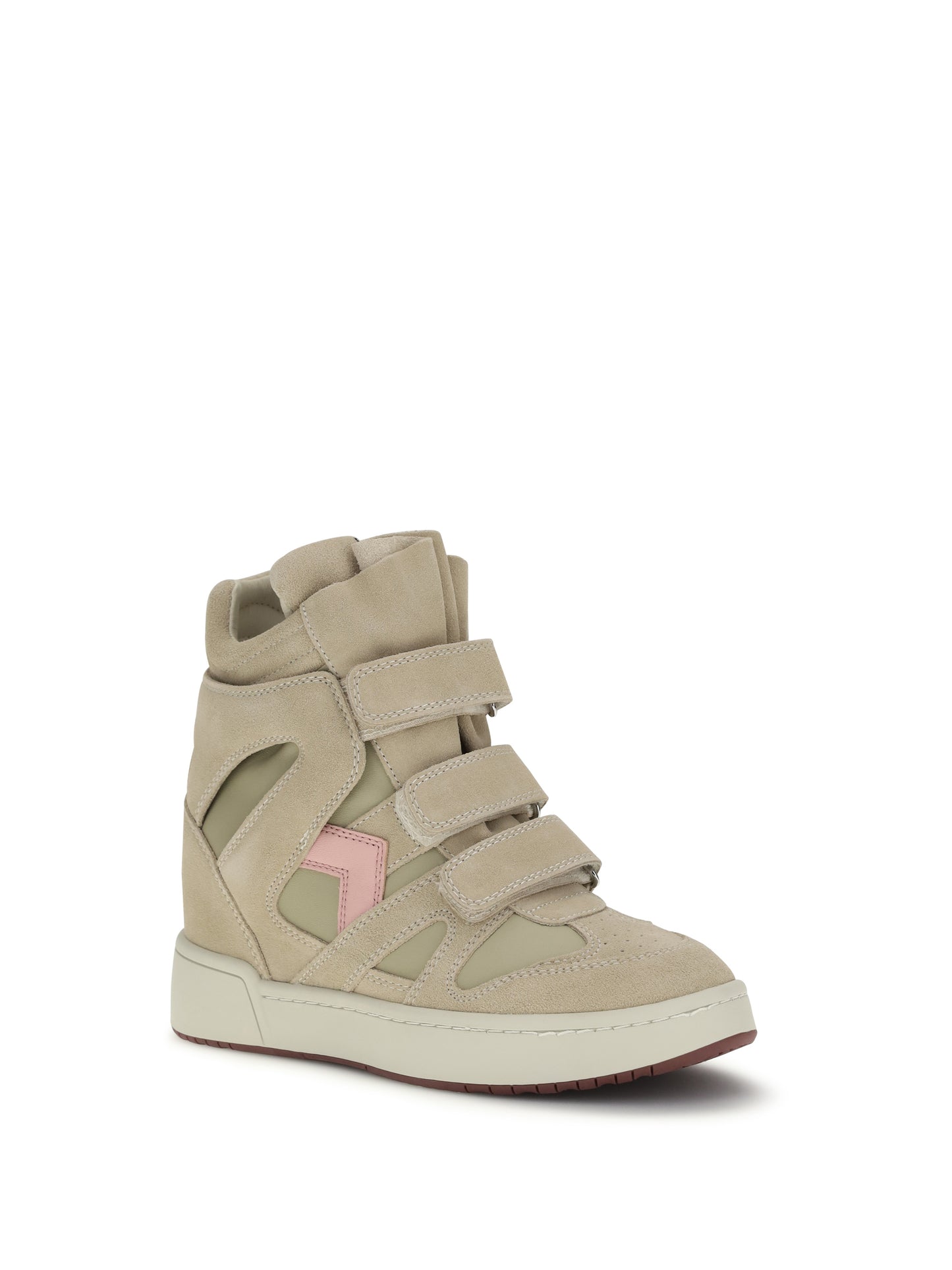 ISABEL MARANT Wedge leather Sneakers IM3-GB