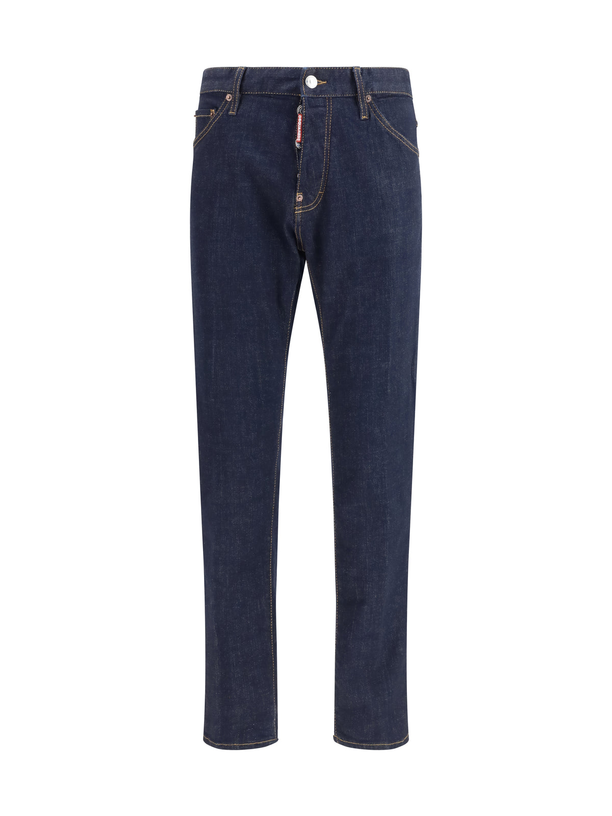 Dsquared2 Long stretch cotton Jeans - Navy Blue