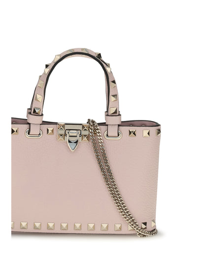 Valentino Garavani Rockstud Shopping mini Handbag - Rose Quartz