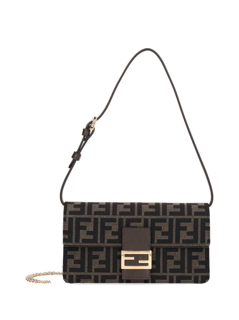 Fendi "Ff Zucca" Wallet - Brown